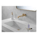 T3589LF-CZ-PR-WL Bathroom/Bathroom Sink Faucets/Wall Mounted Sink Faucets