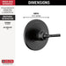 T14035-BL Bathroom/Bathroom Tub & Shower Faucets/Shower Only Faucet Trim