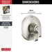 T17089-SS-PR Bathroom/Bathroom Tub & Shower Faucets/Shower Only Faucet Trim