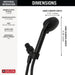 75413BL Bathroom/Bathroom Tub & Shower Faucets/Handshowers