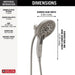 58620-SS-PR25-PK Bathroom/Bathroom Tub & Shower Faucets/Showerhead & Handshower Combos