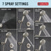 55884-SS-PR Bathroom/Bathroom Tub & Shower Faucets/Handshowers