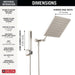 75527-SN Bathroom/Bathroom Tub & Shower Faucets/Showerhead & Handshower Combos