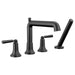 T4736-BL Bathroom/Bathroom Tub & Shower Faucets/Roman Tub Faucets