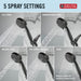 75511BL Bathroom/Bathroom Tub & Shower Faucets/Handshowers