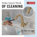 577-CZPD-PR-DST Bathroom/Bathroom Sink Faucets/Single Hole Sink Faucets