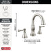 3597-SSPD-DST Bathroom/Bathroom Sink Faucets/Widespread Sink Faucets