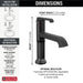 589-BL-DST Bathroom/Bathroom Sink Faucets/Single Hole Sink Faucets