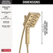 58473-CZ-PR25 Bathroom/Bathroom Tub & Shower Faucets/Showerhead & Handshower Combos