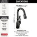9678-BL-DST Kitchen/Kitchen Faucets/Bar & Prep Faucets