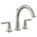 T2735-SS Bathroom/Bathroom Tub & Shower Faucets/Roman Tub Faucets