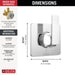 T11937 Bathroom/Bathroom Tub & Shower Faucets/Tub & Shower Diverters & Volume Controls