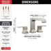 T2739-SS Bathroom/Bathroom Tub & Shower Faucets/Roman Tub Faucets