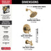 T17435-CZ-I Bathroom/Bathroom Tub & Shower Faucets/Tub & Shower Faucet Trim