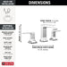 3539LF-MPU Bathroom/Bathroom Sink Faucets/Widespread Sink Faucets