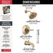 T14484-CZ-PR Bathroom/Bathroom Tub & Shower Faucets/Tub & Shower Faucet Trim