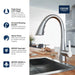 303682432 Kitchen/Kitchen Faucets/Pull Down Spray Faucets