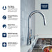 32226GN3 Kitchen/Kitchen Faucets/Pull Down Spray Faucets