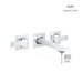 20586001 Bathroom/Bathroom Sink Faucets/Wall Mounted Sink Faucets