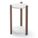 SSTBL1-WH-MT Bathroom/Bathroom Accessories/Bath Seats & Benches