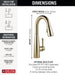 9913-CZ-DST Kitchen/Kitchen Faucets/Bar & Prep Faucets