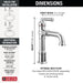 684-PR-DST Bathroom/Bathroom Sink Faucets/Single Hole Sink Faucets