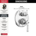 T24884-PR Bathroom/Bathroom Tub & Shower Faucets/Shower Only Faucet Trim
