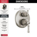 T24984-SS-PR Bathroom/Bathroom Tub & Shower Faucets/Shower Only Faucet Trim