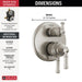 T27884-SS-PR Bathroom/Bathroom Tub & Shower Faucets/Shower Only Faucet Trim