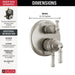 T27984-SS-PR Bathroom/Bathroom Tub & Shower Faucets/Shower Only Faucet Trim