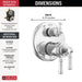 T27T984-PR Bathroom/Bathroom Tub & Shower Faucets/Shower Only Faucet Trim