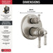 T27T984-SS-PR Bathroom/Bathroom Tub & Shower Faucets/Shower Only Faucet Trim