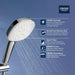 26776002 Bathroom/Bathroom Tub & Shower Faucets/Handshowers