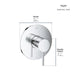 14214000 Bathroom/Bathroom Tub & Shower Faucets/Shower Only Faucet Trim