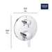 29425000 Bathroom/Bathroom Tub & Shower Faucets/Shower Only Faucet Trim