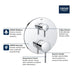 29423GN0 Bathroom/Bathroom Tub & Shower Faucets/Shower Only Faucet Trim