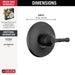 T14084-BL Bathroom/Bathroom Tub & Shower Faucets/Shower Only Faucet Trim