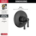 T17084-BL Bathroom/Bathroom Tub & Shower Faucets/Shower Only Faucet Trim