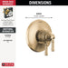 T17084-CZ-PR Bathroom/Bathroom Tub & Shower Faucets/Shower Only Faucet Trim
