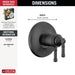 T17T084-BL Bathroom/Bathroom Tub & Shower Faucets/Shower Only Faucet Trim