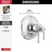 T17T084-PR Bathroom/Bathroom Tub & Shower Faucets/Shower Only Faucet Trim