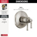 T17T084-SS-PR Bathroom/Bathroom Tub & Shower Faucets/Shower Only Faucet Trim