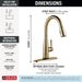 9113T-CZ-DST Kitchen/Kitchen Faucets/Pull Down Spray Faucets