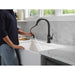 9159TLV-BL-DST Kitchen/Kitchen Faucets/Pull Down Spray Faucets