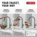 9159TLV-KS-DST Kitchen/Kitchen Faucets/Pull Down Spray Faucets