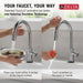 9159TL-AR-DST Kitchen/Kitchen Faucets/Pull Down Spray Faucets