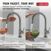 9159TL-KS-DST Kitchen/Kitchen Faucets/Pull Down Spray Faucets