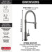 9659TL-KS-DST Kitchen/Kitchen Faucets/Pull Down Spray Faucets