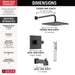 T14468-BL-PP Bathroom/Bathroom Tub & Shower Faucets/Tub & Shower Faucet Trim