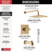 T14468-CZ-PP Bathroom/Bathroom Tub & Shower Faucets/Tub & Shower Faucet Trim
